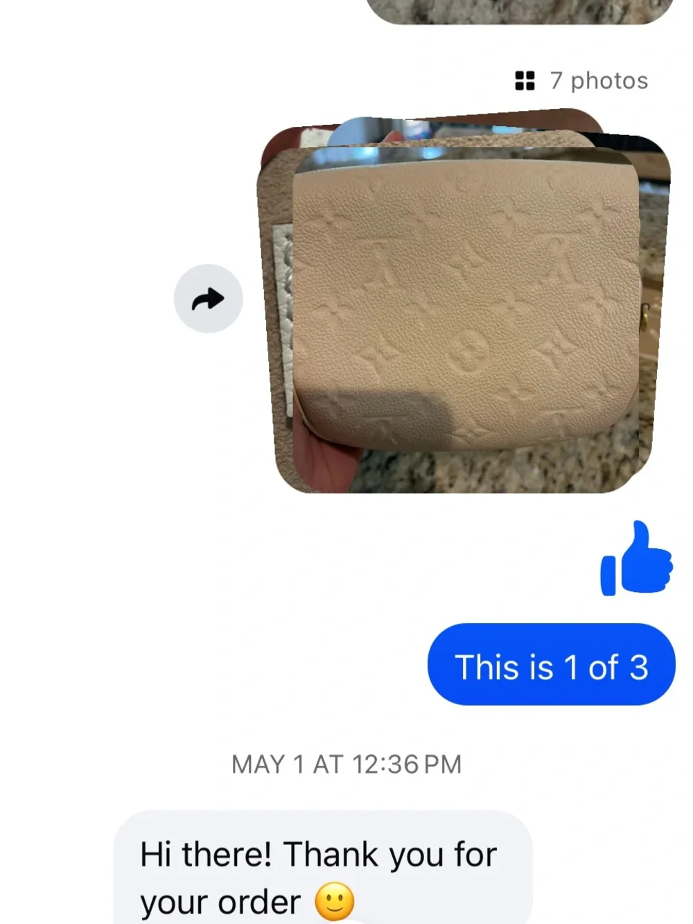 Louis Vuitton Cream Monogram Empreinte Crossbody Bumbag